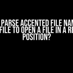 How to Parse Accented File Names in a Batch File to Open a File in a Relative Position?