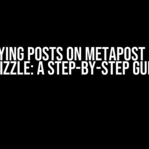 Querying Posts on MetaPost using Drizzle: A Step-by-Step Guide