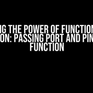 Unlocking the Power of Functions in Keil uVision: Passing Port and Pin to a Function